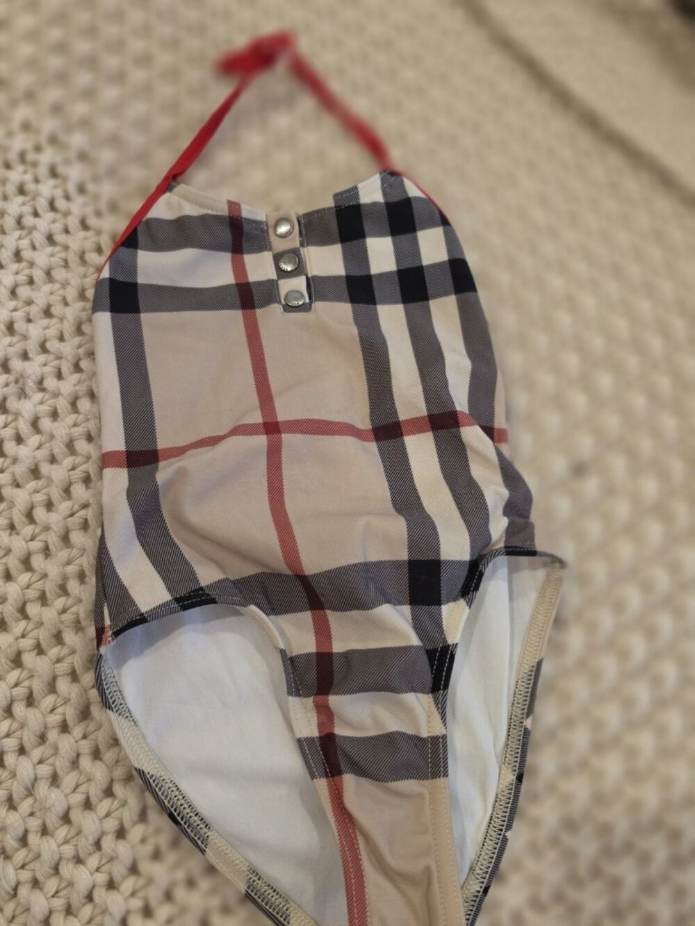 Burberry Girls Nova Check Swimsuit One-Piece Designer Kids Swim
